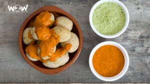 Papas arrugadas con mojos