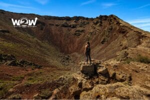 Trekking Lanzarote vulcano de la corona
