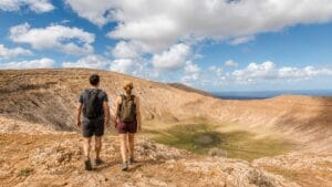 Trekking Lanzarote Caldera Blanca
