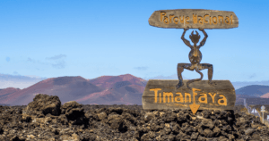 Diablillo simbolo del parco nazionale timanfaya